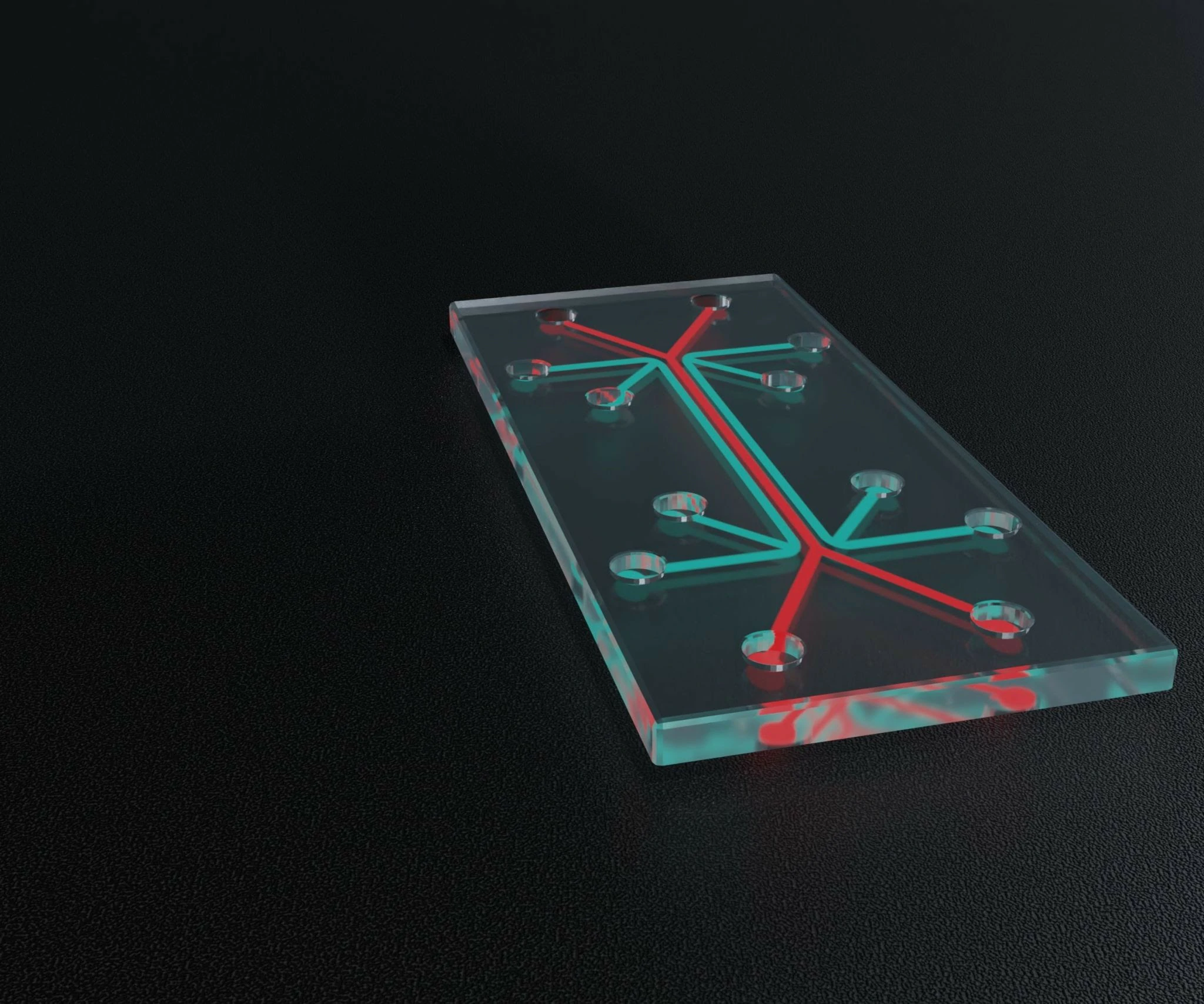 precision glass component, technical glass part, custom glass component