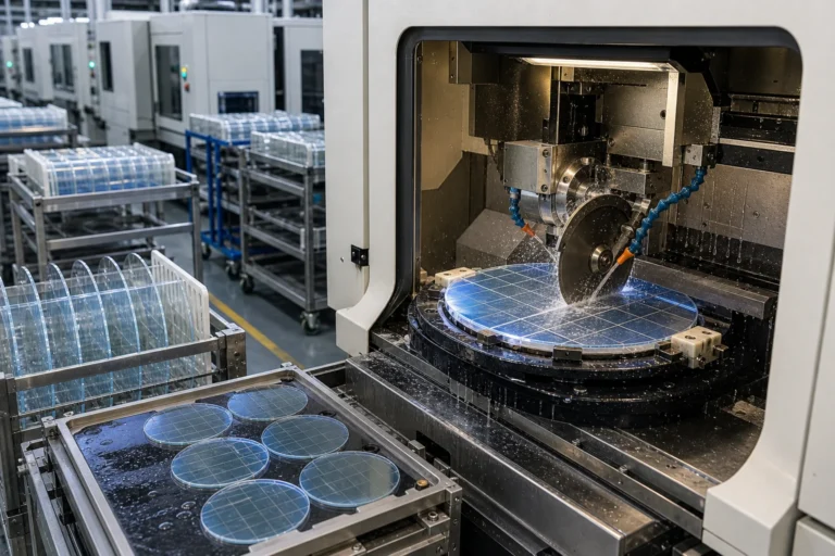 Dicing Quartz Glass Wafers