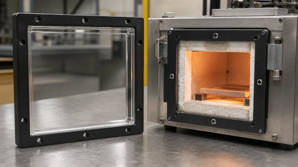 Quartz Glass Windows for High-Temperature Appliance Modules