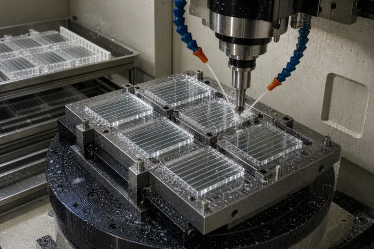 CNC Glass V-Groove Machining for LED and Optical Parts