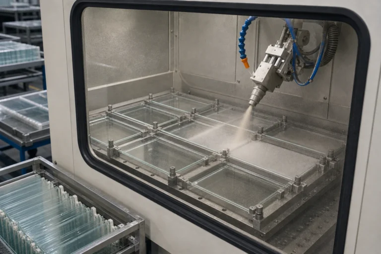 How Borosilicate Glass Is Sandblasted for Matte Surface Processing