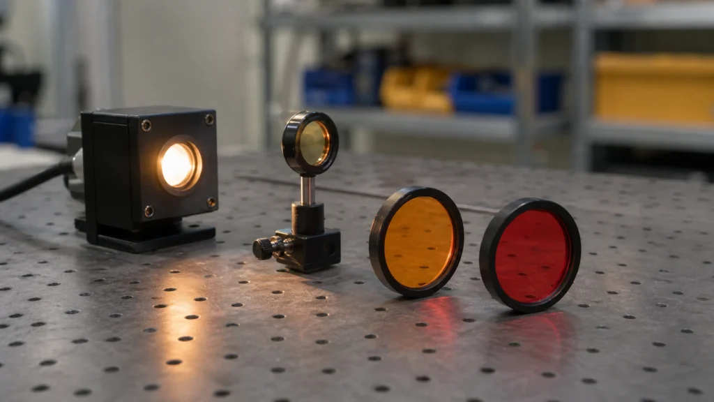 Longpass Filter Glass for Appliance Sensor Calibration