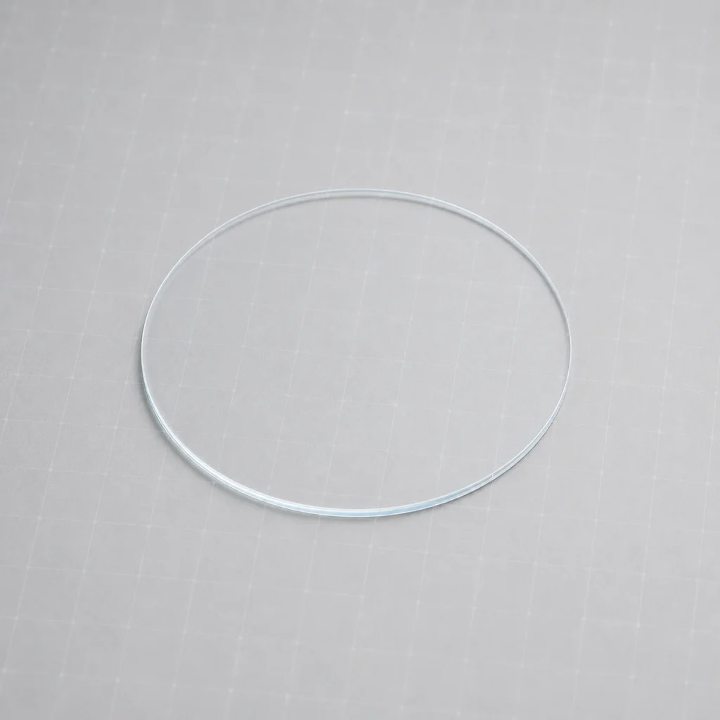 Quartz Glass With Chamfered Holes