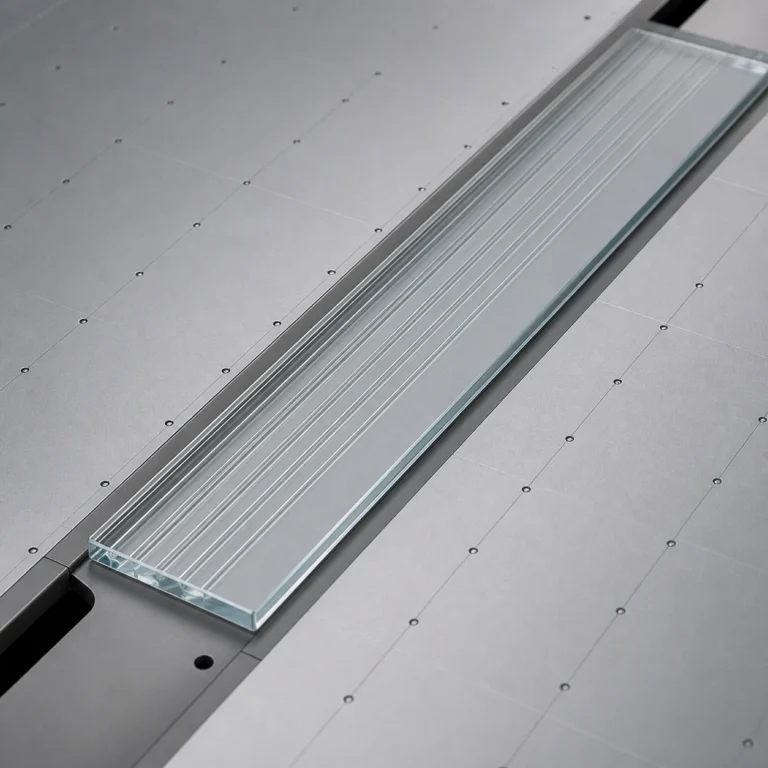 LED Groove Cover Glass