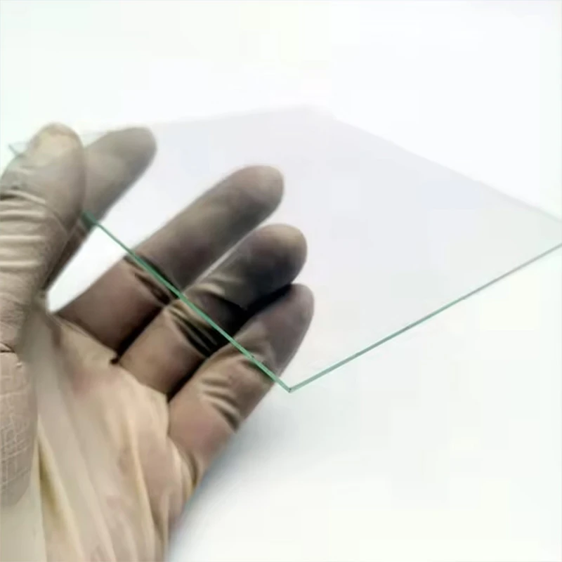 0.7mm 1.0mm 1.5mm Clear Borosilicate 3.3 CNC Precision Cut Lab Instrument Window Ar Coated Autoclavable Spectrometer Analyzer Beveled Edge Glass