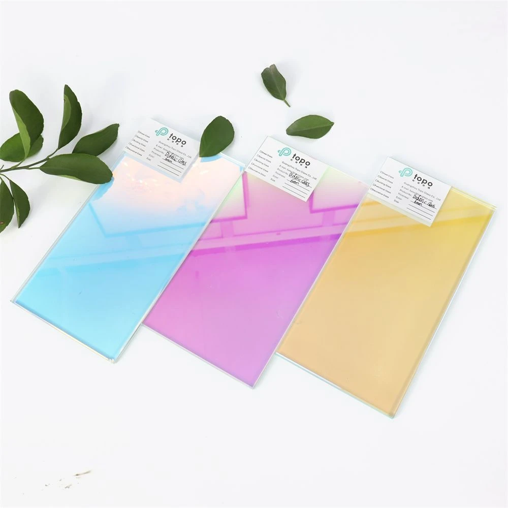 2mm-12mm Colorful Color-Changing Magic Dichroic Glass Sheet (R-C)