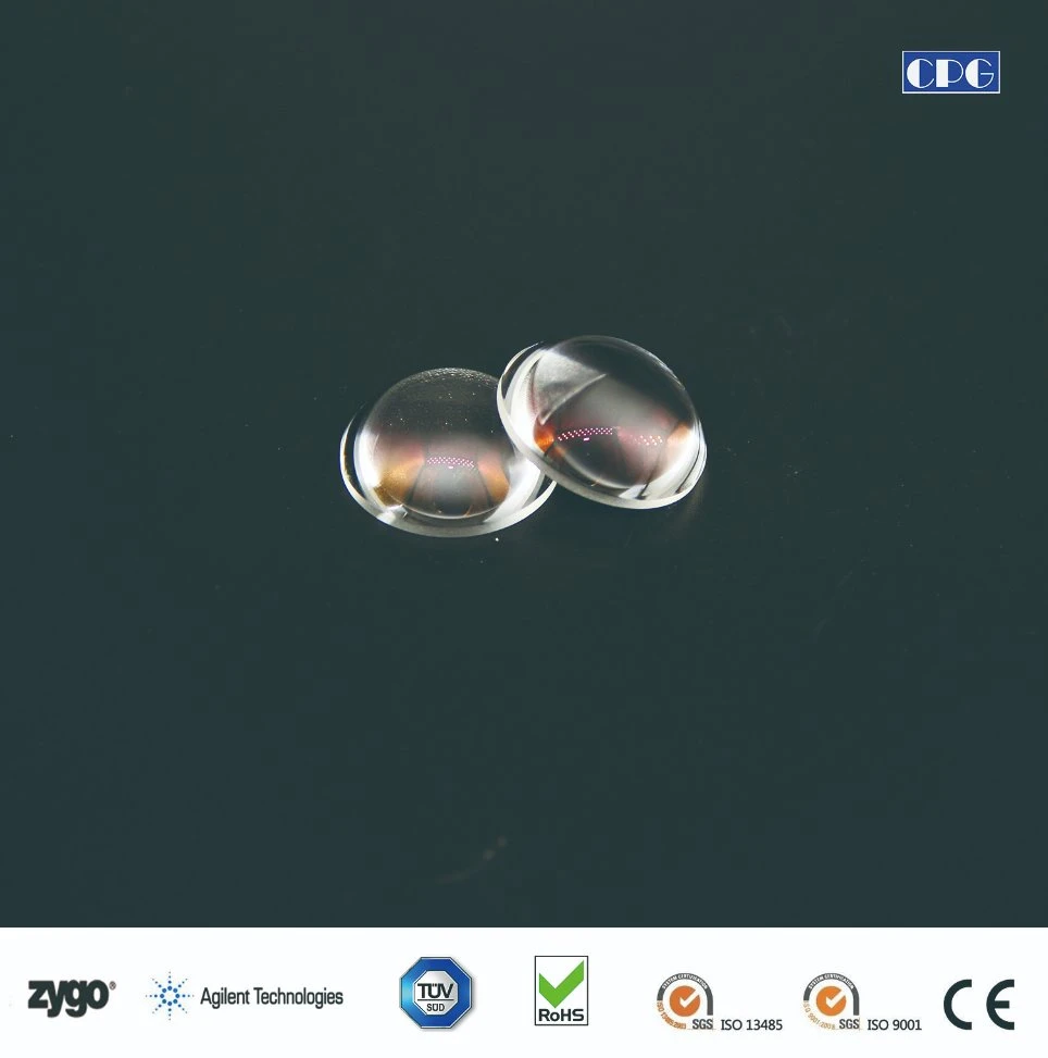 2mm Diameter Schott N-BK7 Uncoated Plano-Convex Lenses