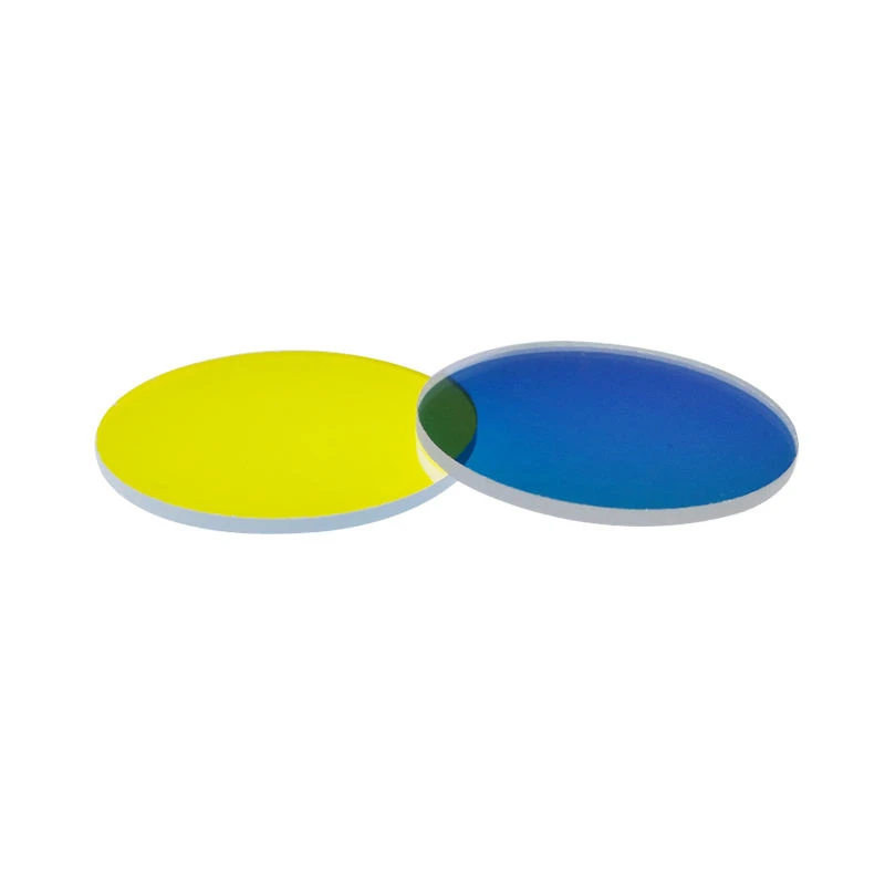 400nm-700nm Short Pass Blue Light Filter Cut Filter Glass 650nm 96% Transmittance Light Green Optical Glasses Filters
