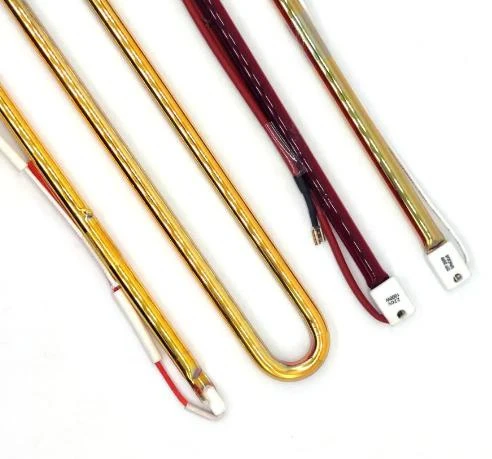 800mm 2500W Half White IR Quartz Heating Tube Quartz Halogen Heat Lamp IR Lamp