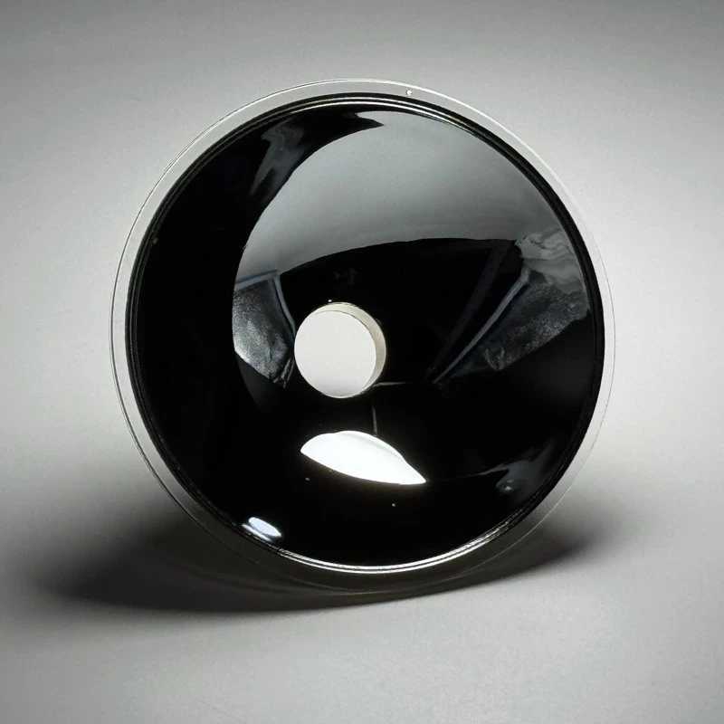 Aluminum Coating Reflecting Bowl Parabolic Light Focus Glass Reflector