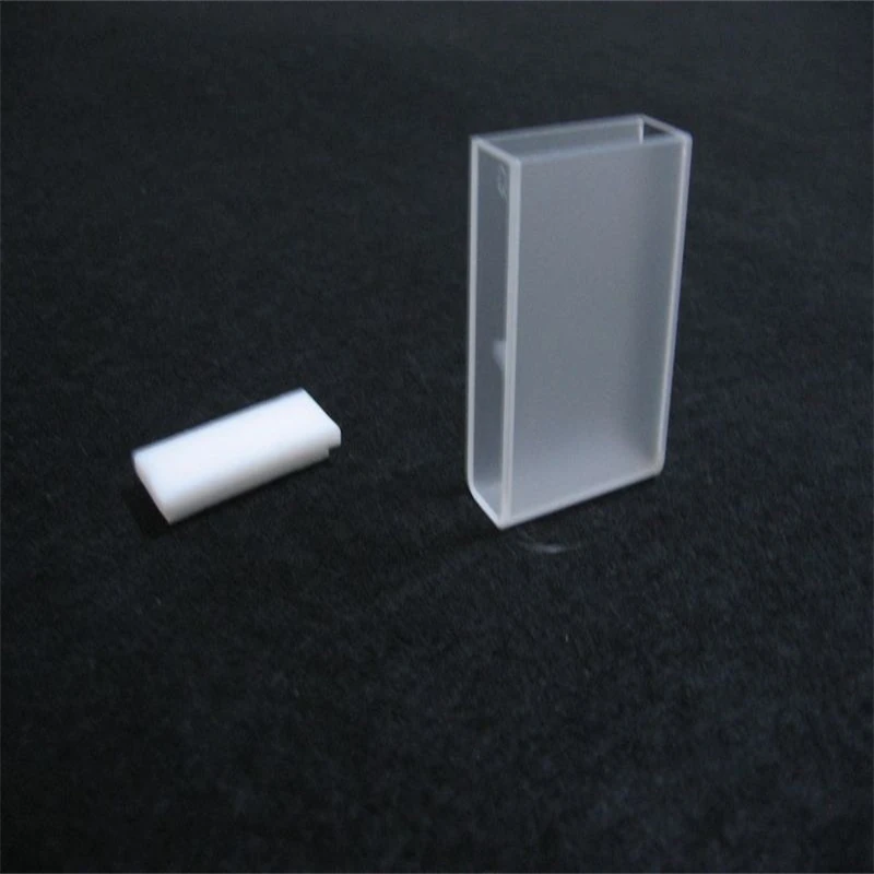 Biochemical Analysis 2 Sides Transparent 10mm Path Length Quartz Glass Cuvette