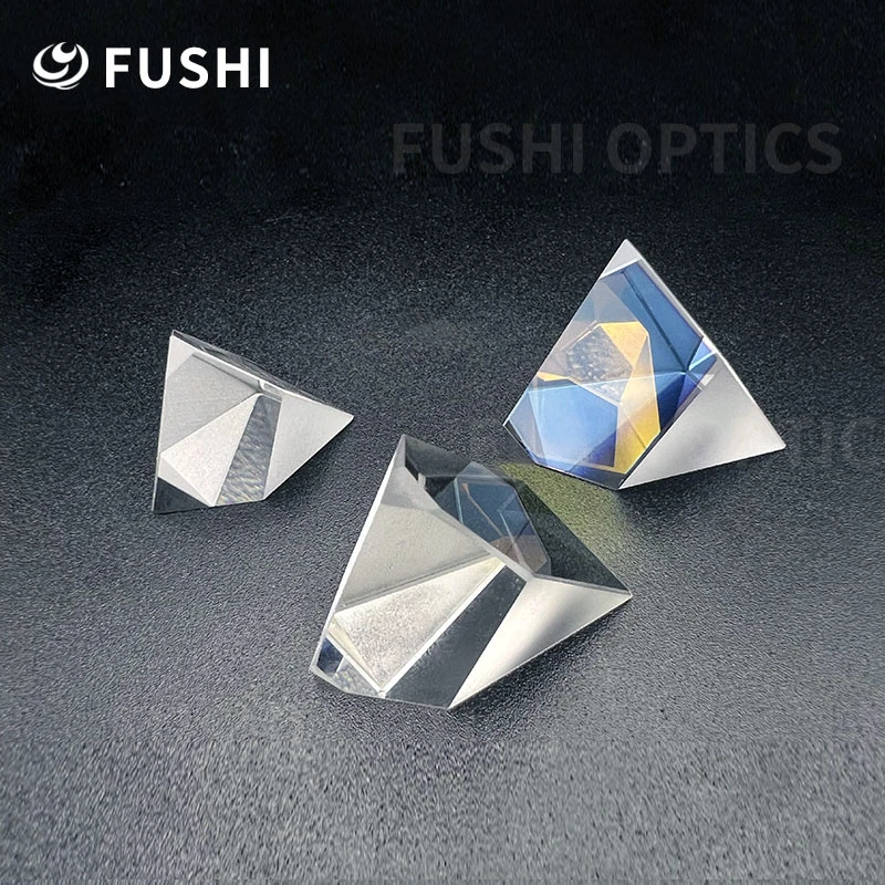 Bk7 Optical Glass Beam Splitting Prisms Penta Prism for Spectroscopy