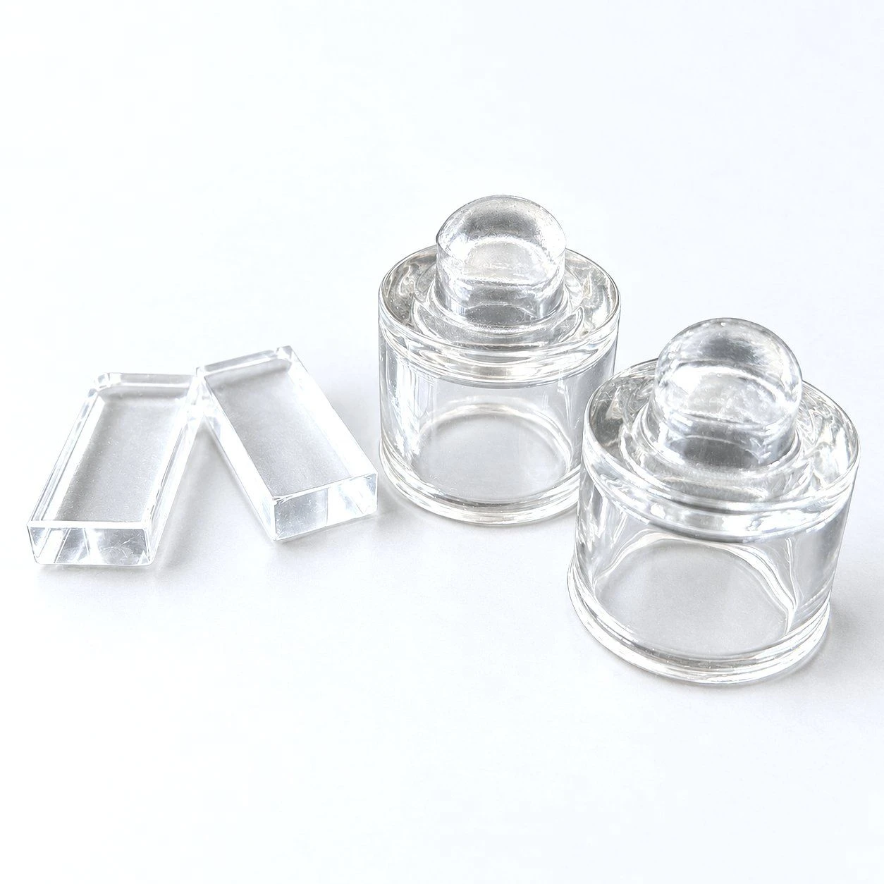 Clear Pressed Glass Cover for Innovative LED Lighting Projects