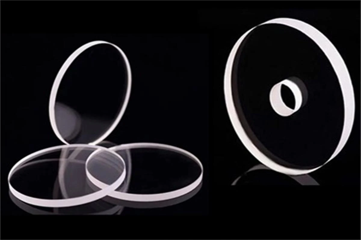 Clear Quartz Disc Round Quartz Plates Transparent Opaque Quartz Wafer