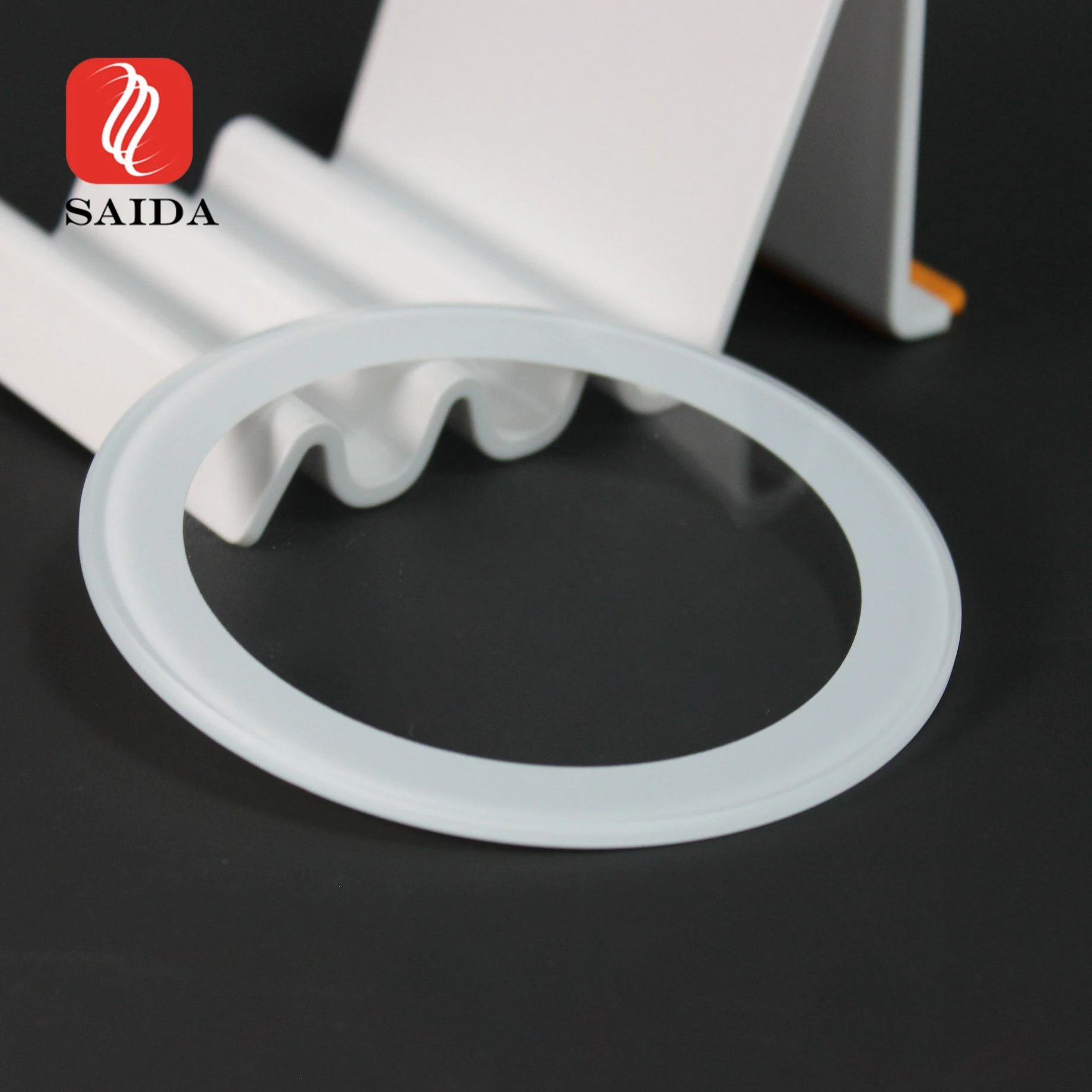 Clear Tempered Stepped Anti-Reflection Glass Panel for Lighting