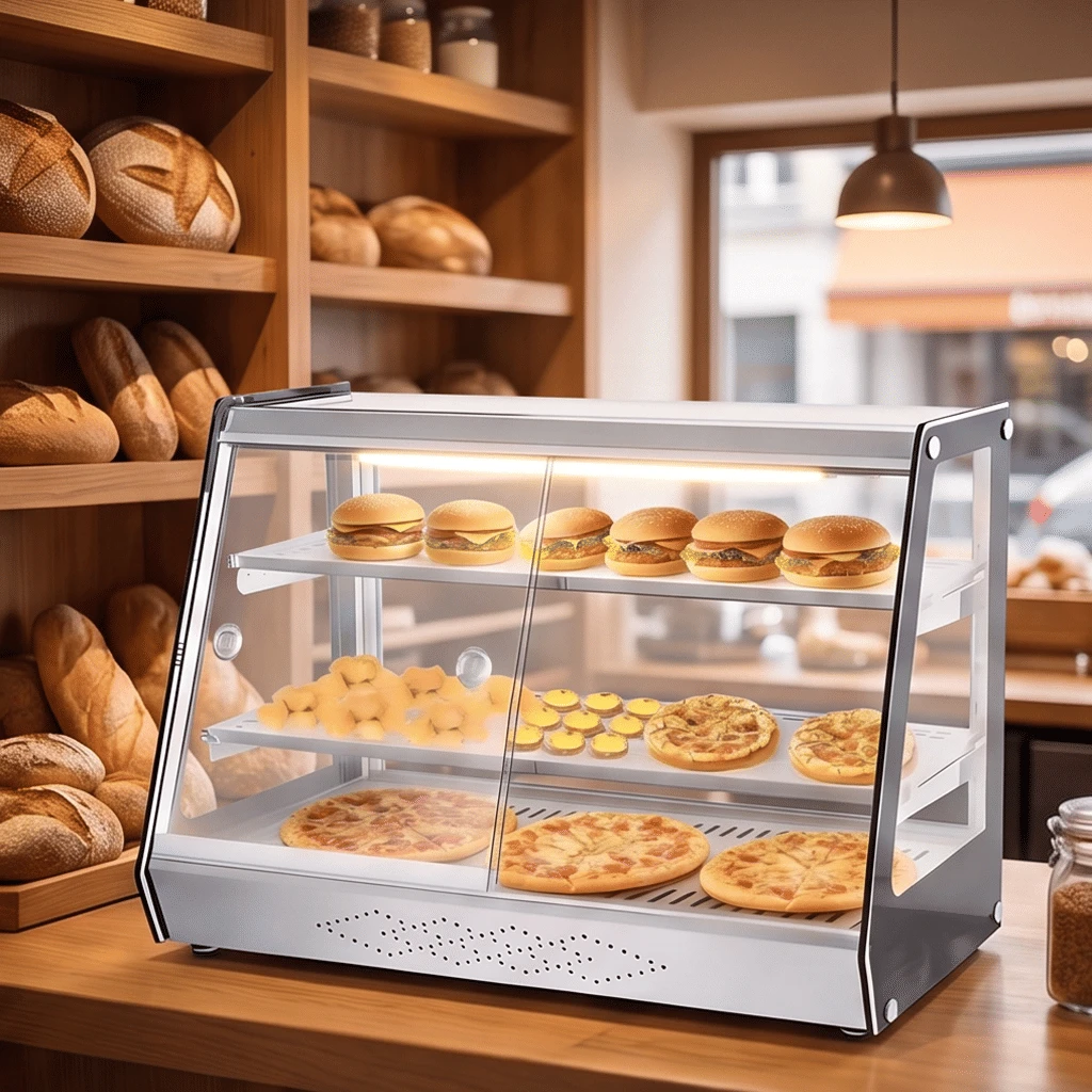 Conductive Heating Glass for Efficient Fog Prevention in Food Displays