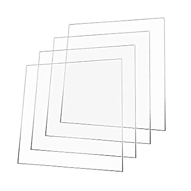 Corning 7056 Corning Eagle Xg, Flat Glass, Coated Glass Substrate, 0.2mm