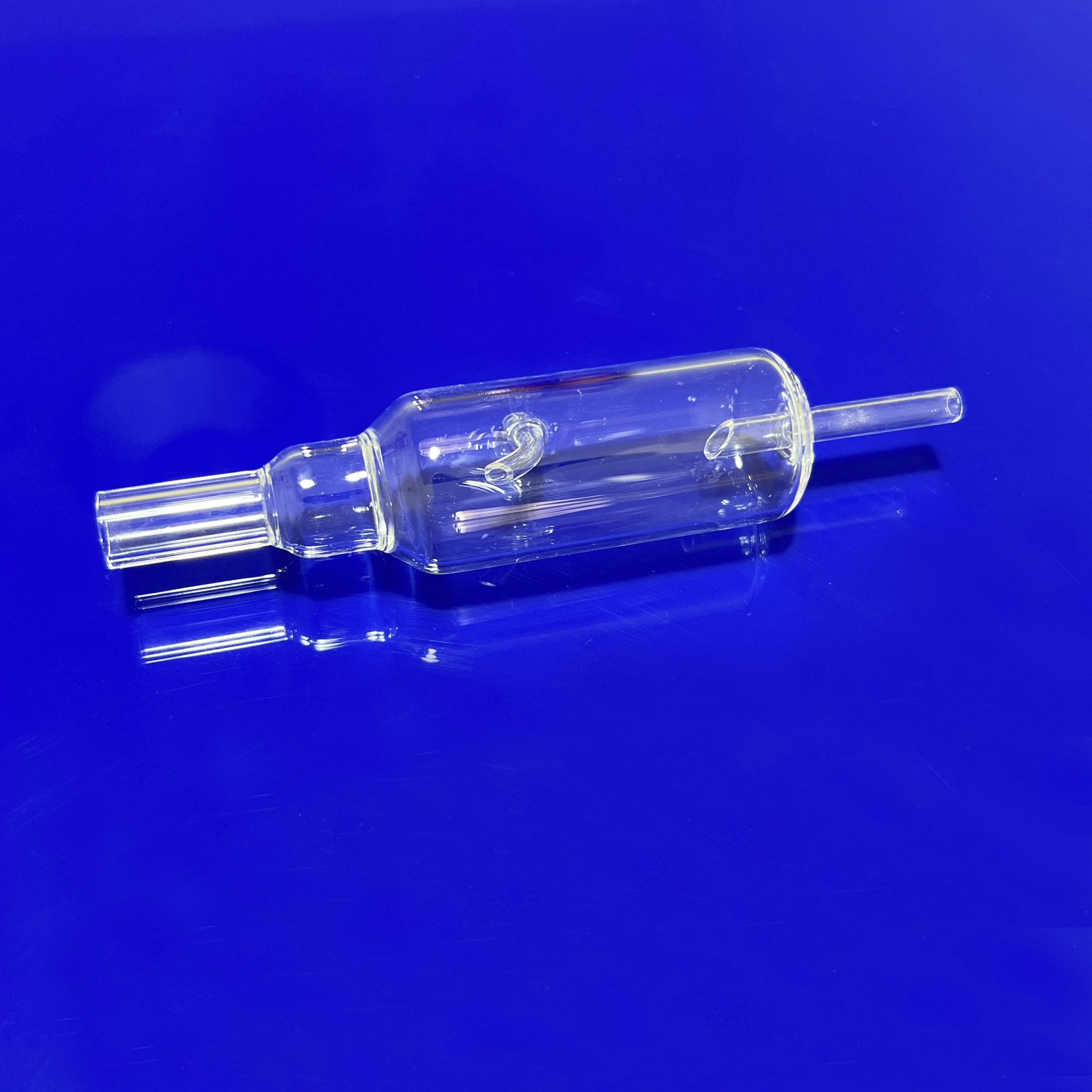 Corrosion Resistant Hf Cod Application Clear Quartz Digestion Tube