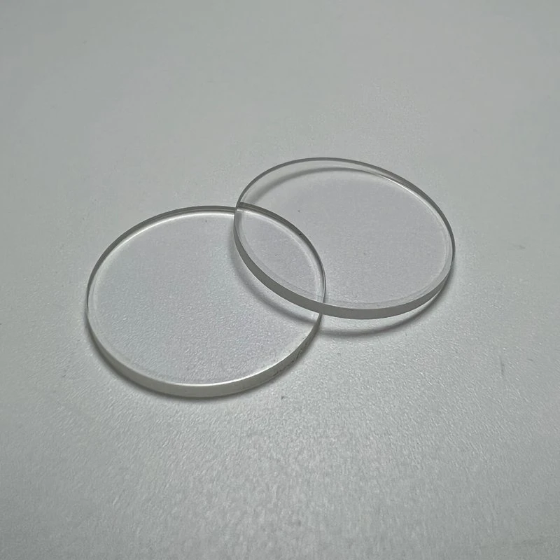 Custom Optical Glass Bk7 Wafer Mgf2 Windows Magnesium Fluoride Mgf2 Window Lens for Infrared Usage