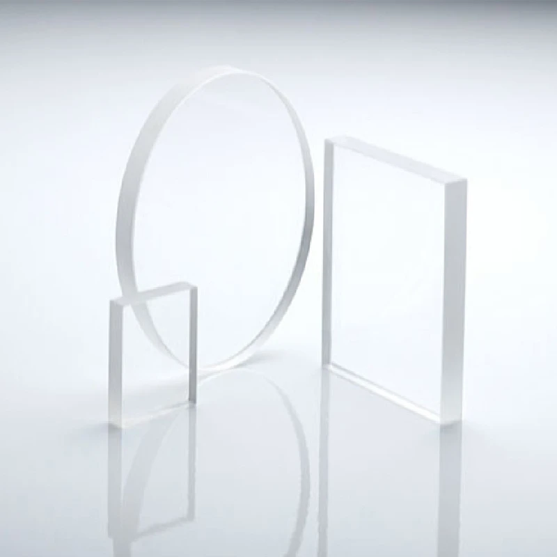 Custom Optical Round Glass Window K9/Bk7/Baf2/CaF2/Mgf2/Fused Silica/Sapphire Infrared Glass