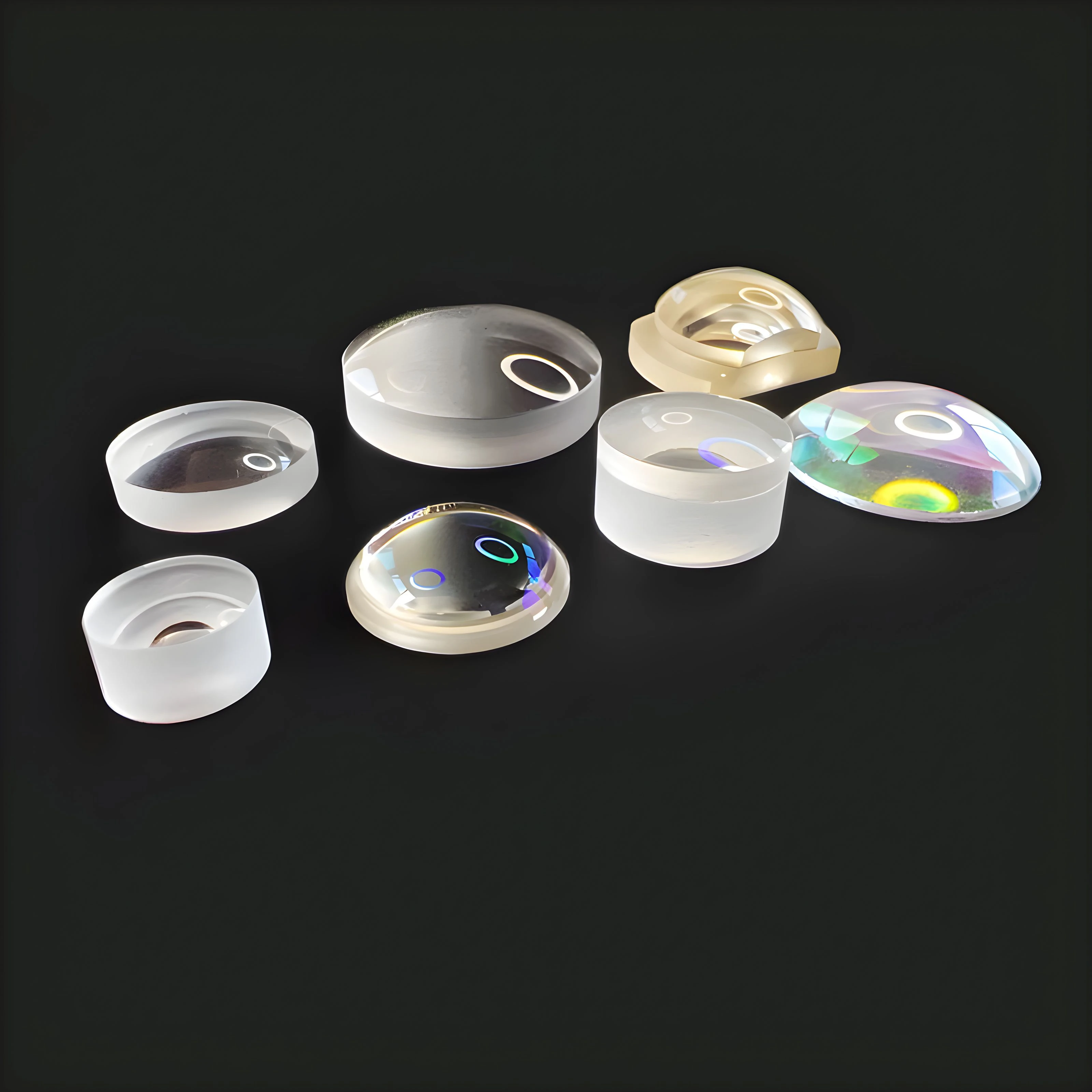 Custom Precision Grade Plano-Concave Optical Positive Meniscus Biconvex Aspheric Lens Optical Glass