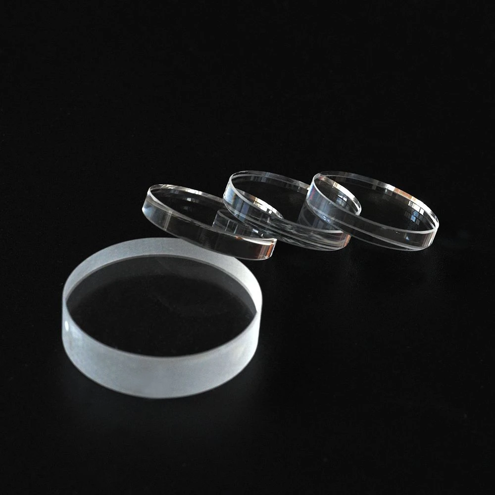Custom UV Optical Quartz Heater Window Glass Round Plate