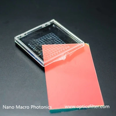 Customizable Dielectric Hard Coating Optical Glass 650nm Bandpass Filter