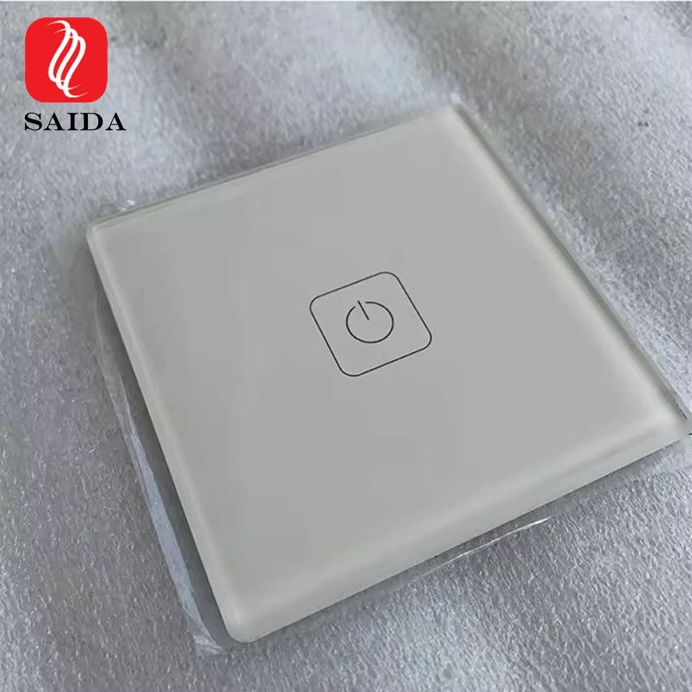 Customized 2mm-4mm Touch Switch Plates Tempered Glass for Smart Switch Glass Panel