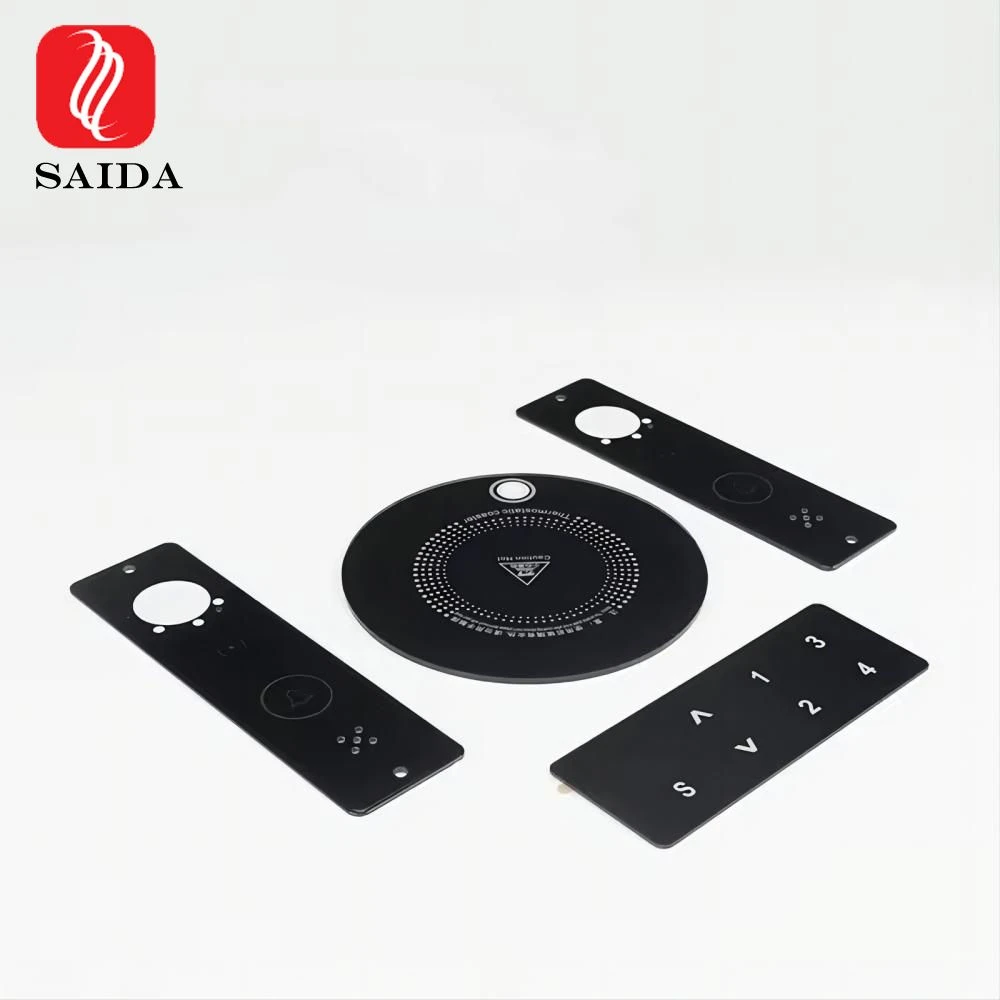 Customized 2mm Tempered Glass for Charging Pile Screen Protector Cover Glass with Ar/AG/Af Coating