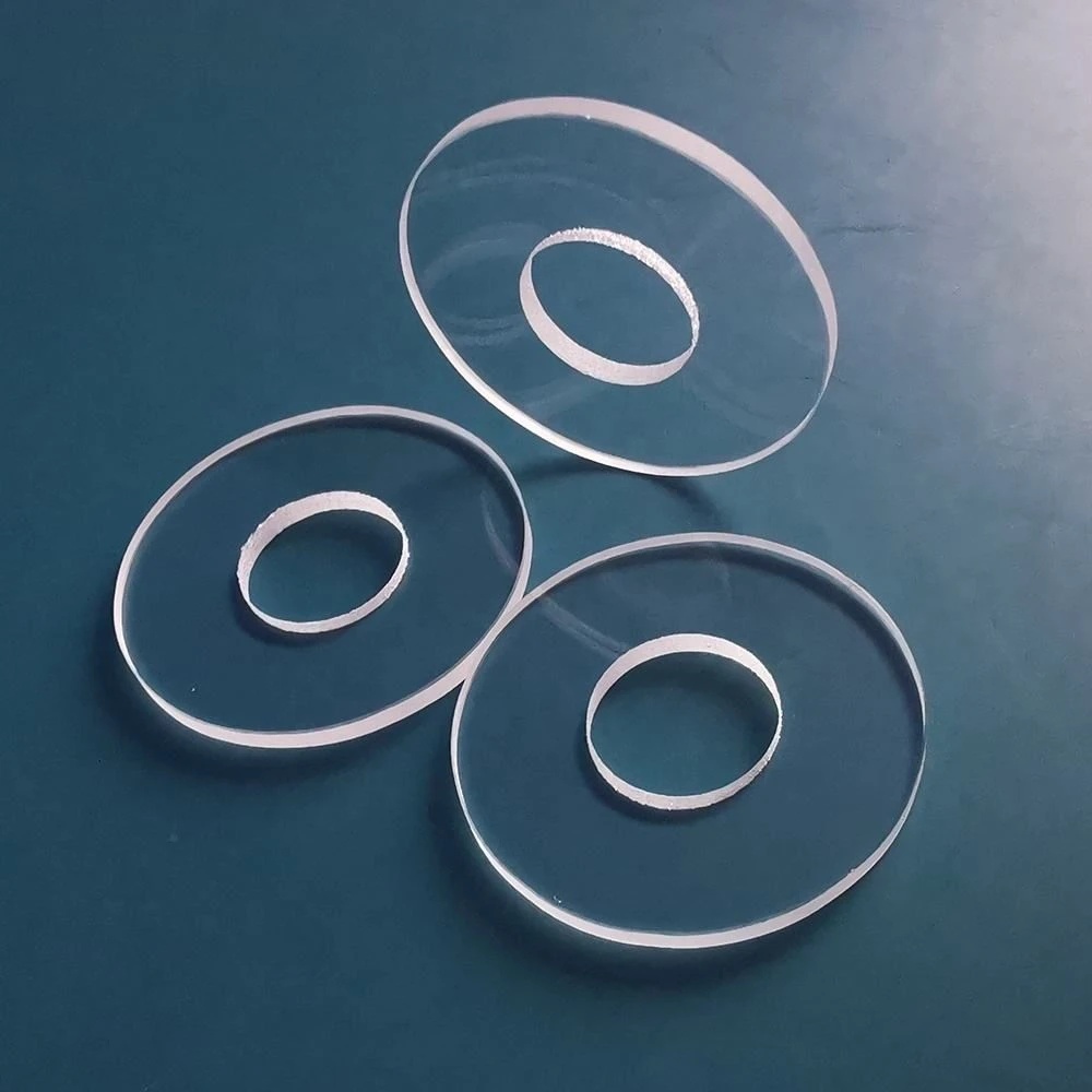 Customized High Precision Special-Shaped Jgs2 Quartz Glass Window Lens