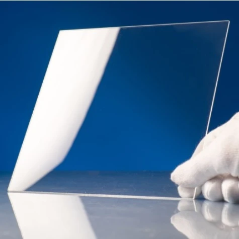 Customized ITO Conductive Glass Resistance 4-6ohms/Sq 50*50*0.4mm for Solar Cell