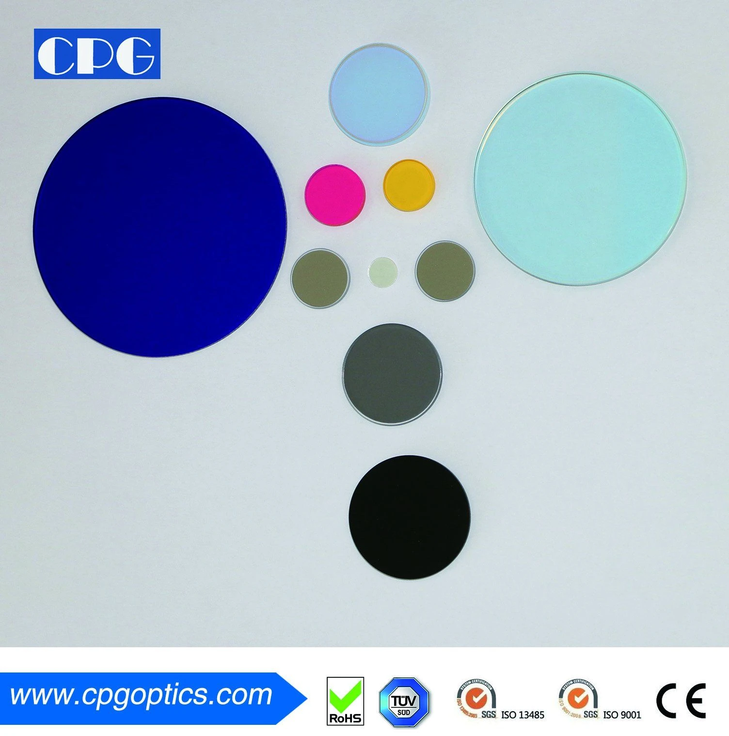Dia21mm Multi-Layer Dielectric Coating Optical Longpass Filter