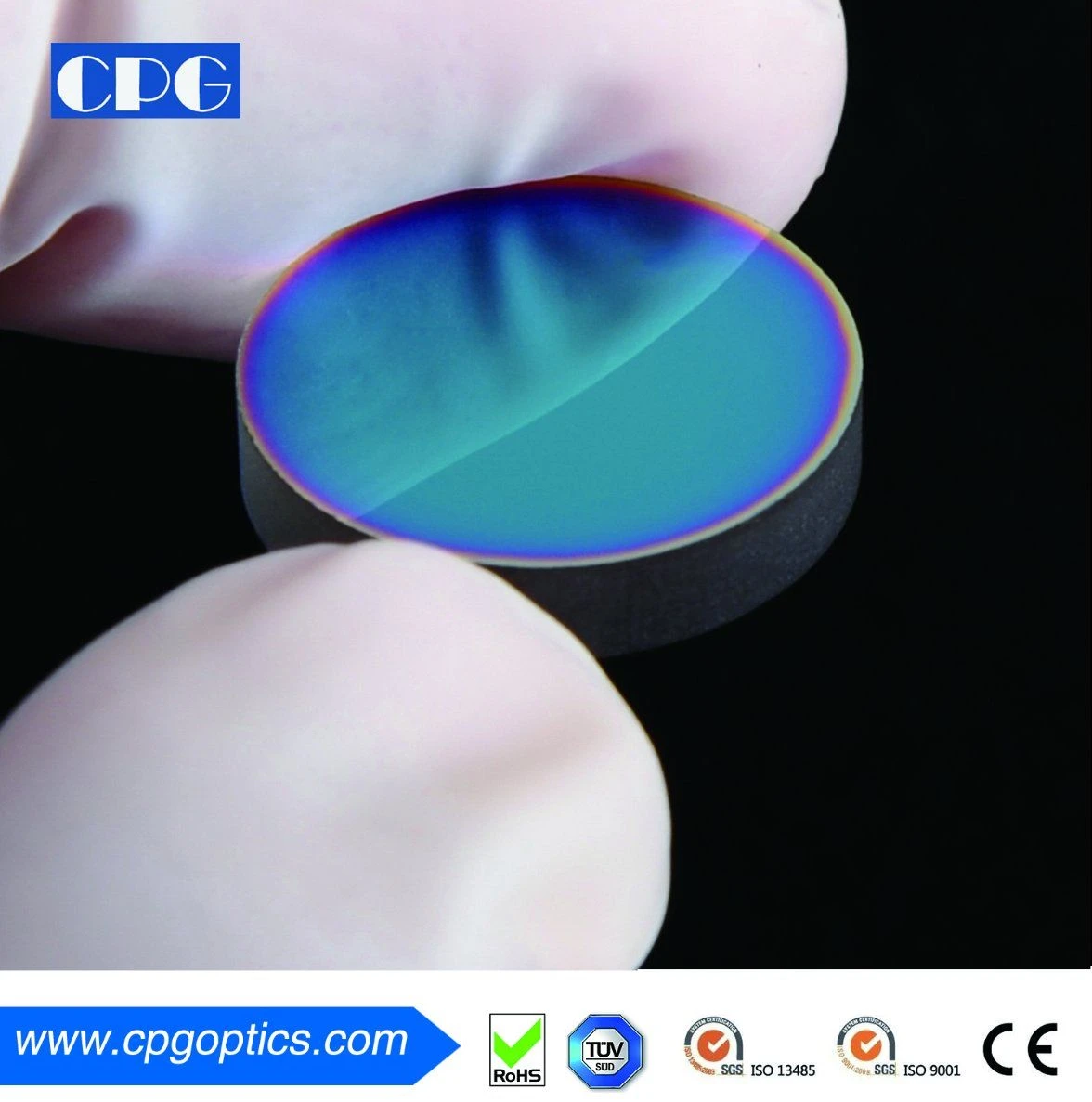 Dia4.7mm 65-85nm Coated Optical Narrow Bandpass Filter