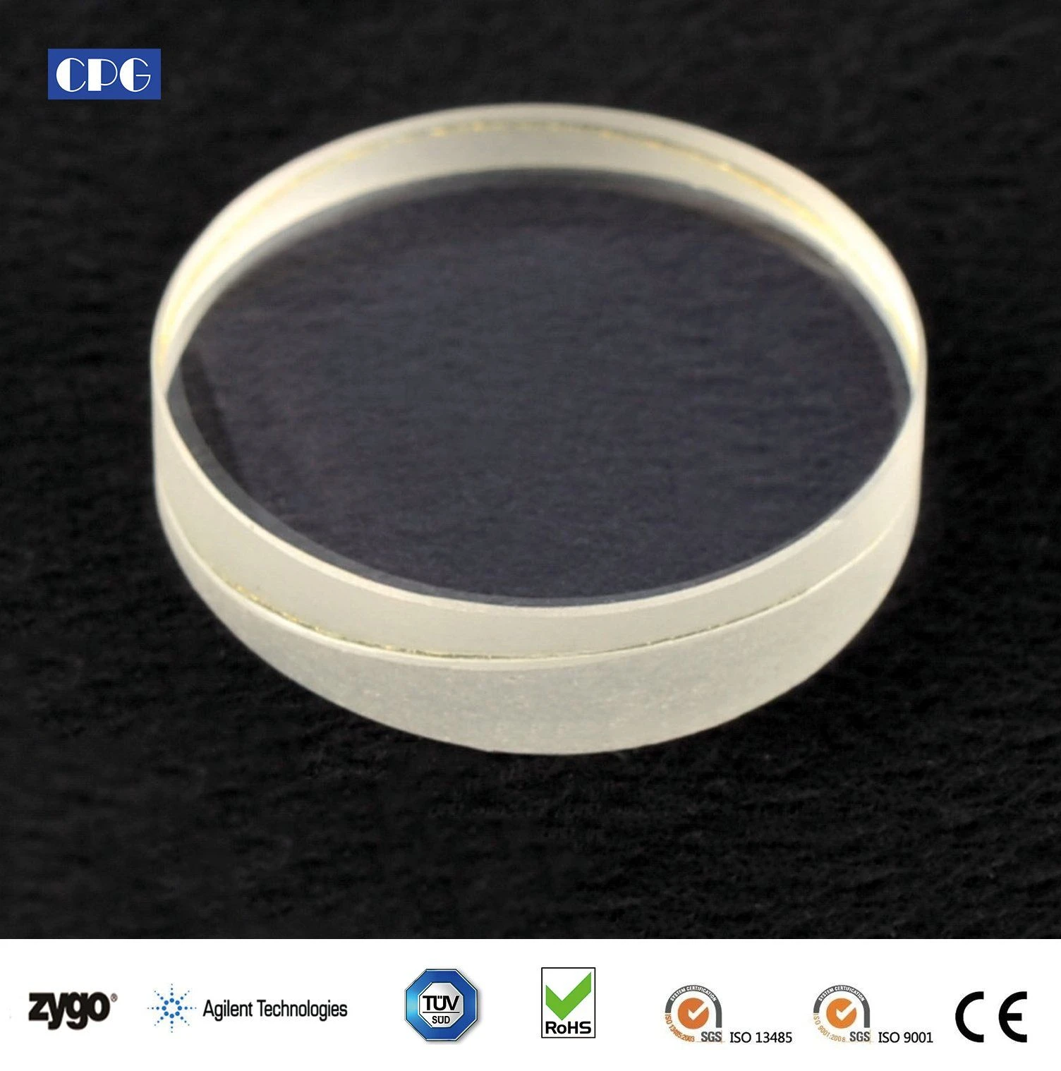 Dia68mm Customized Conductive Coating Optical Window