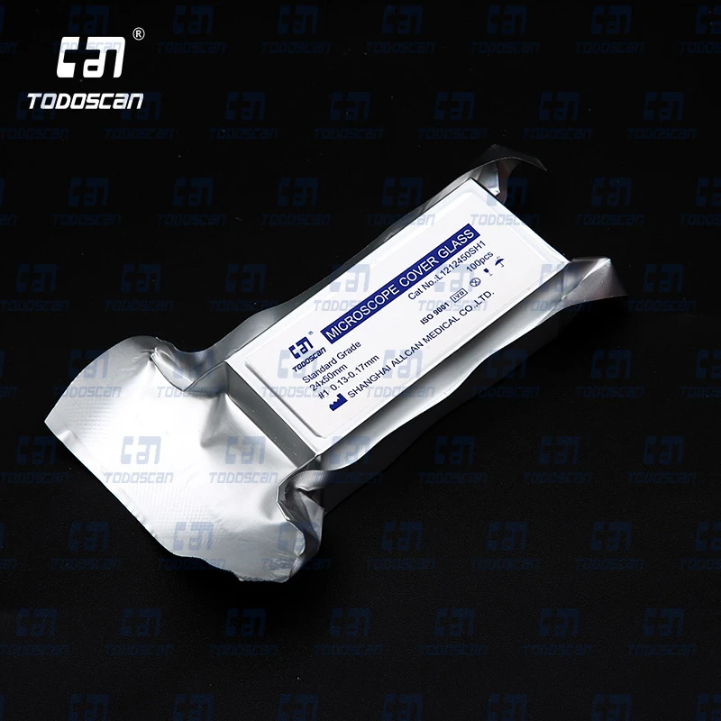 Disposable 22 X 22 mm Microscope Cover Glass