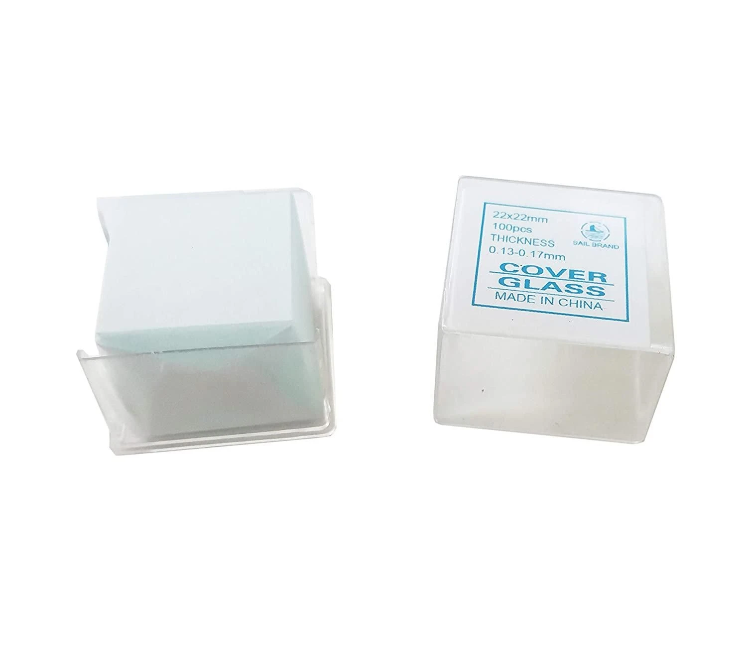 Disposable Microscope Slides Polishes 22*22mm Cover Glass