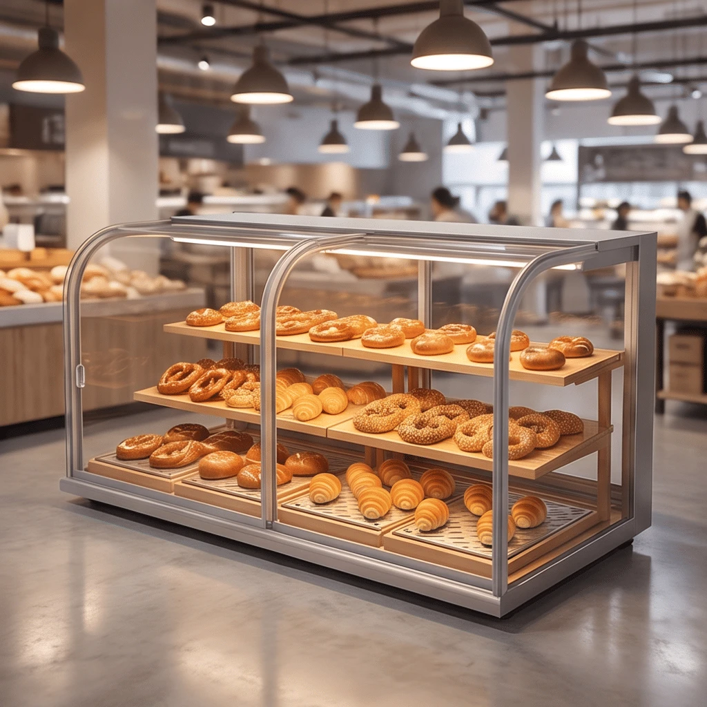 Electrically Heated Conductive Glass for Anti-Fogging in Commercial Use