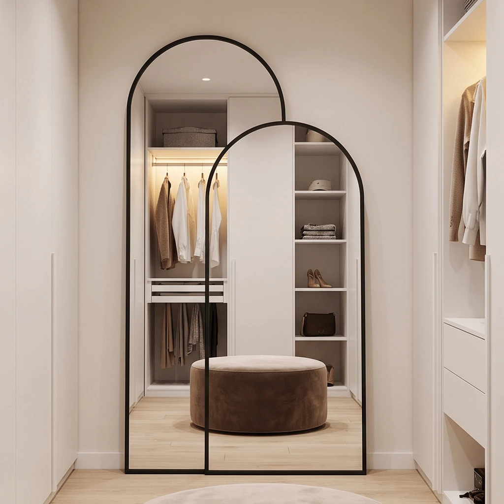 Elegant Factory Price Beveled Mirror Glass for Your Dressing Room