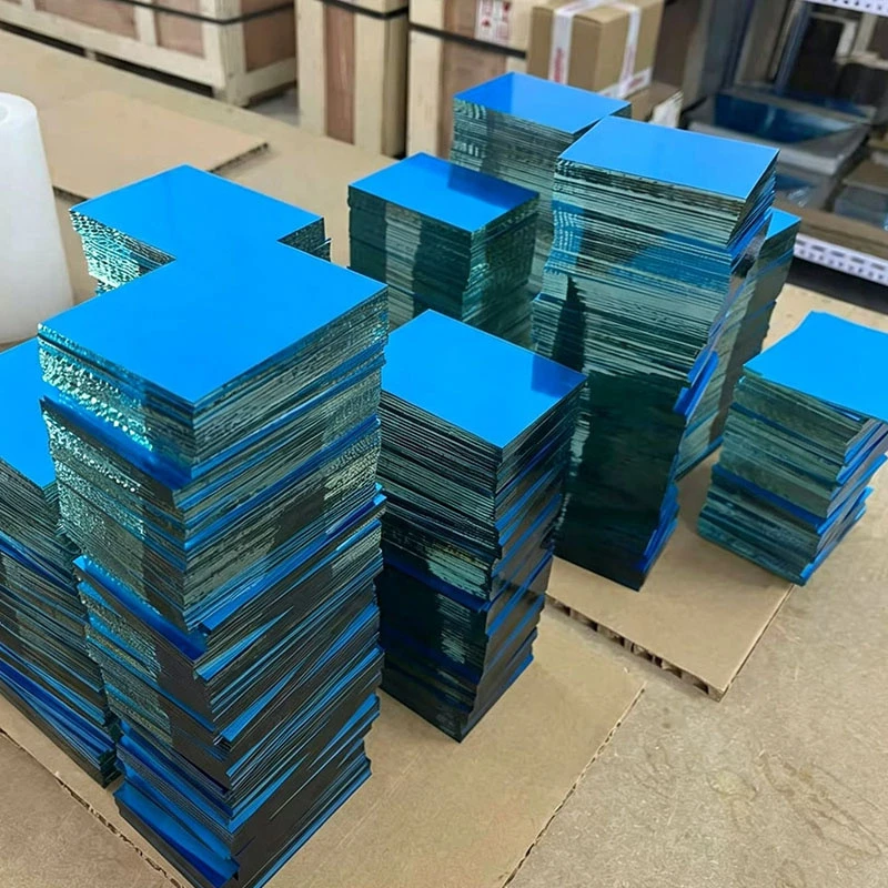 Enhanced Aluminum Barcode Scanner Retail POS System High Reflectivity Zero Ghosting 2mm 3mm 4mm Float Glass Polished Edge First Surface Mirror