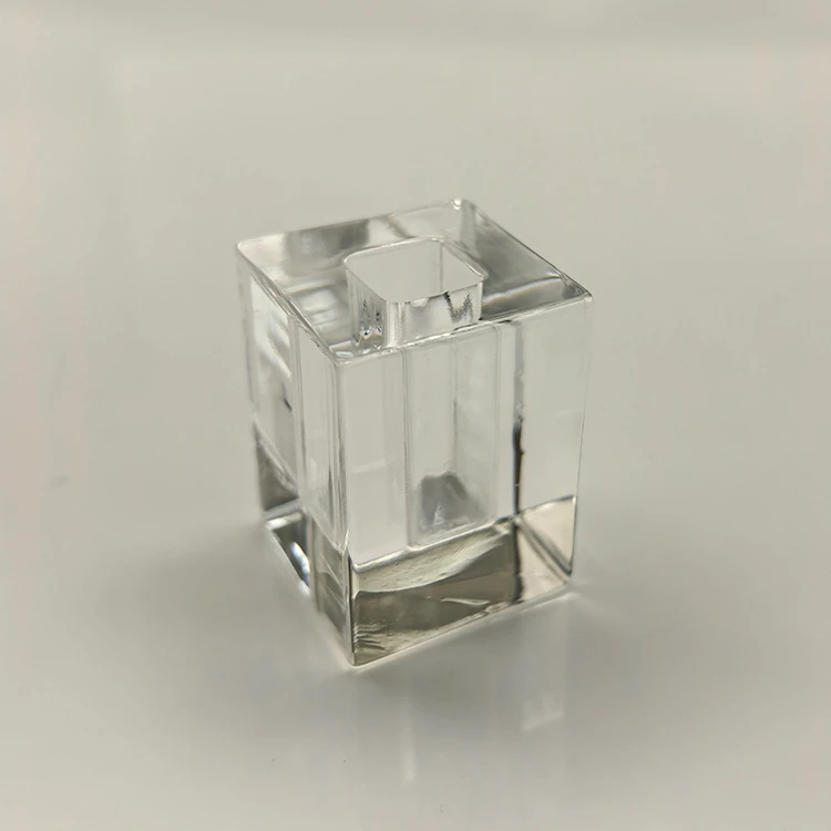 Factory Direct Sales Square Heat Resistant Transparent Hollow Glass Rod Special Shaped High Borosilicate Glass Tube