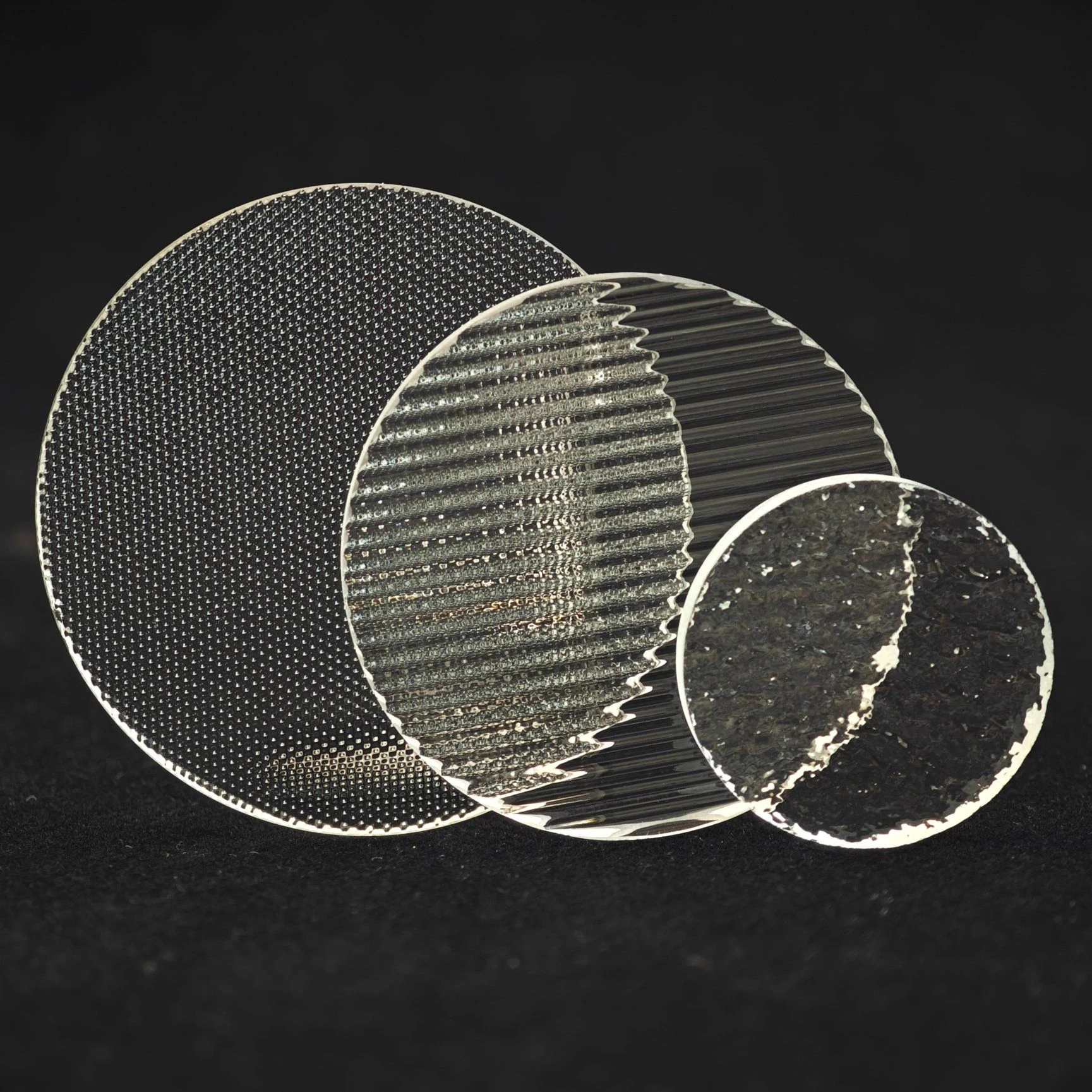 Fluted Glass Window for Light Sensor Cover