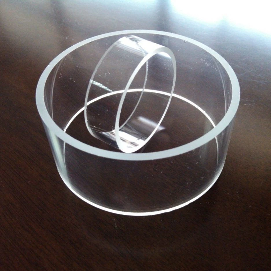 High Precision Quartz Bore Glass Tube for Optical Fiber Usage