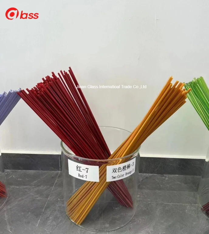 High Quality Clear and Colored Borosilicate Glass Rod, Pyrex Glass Rod