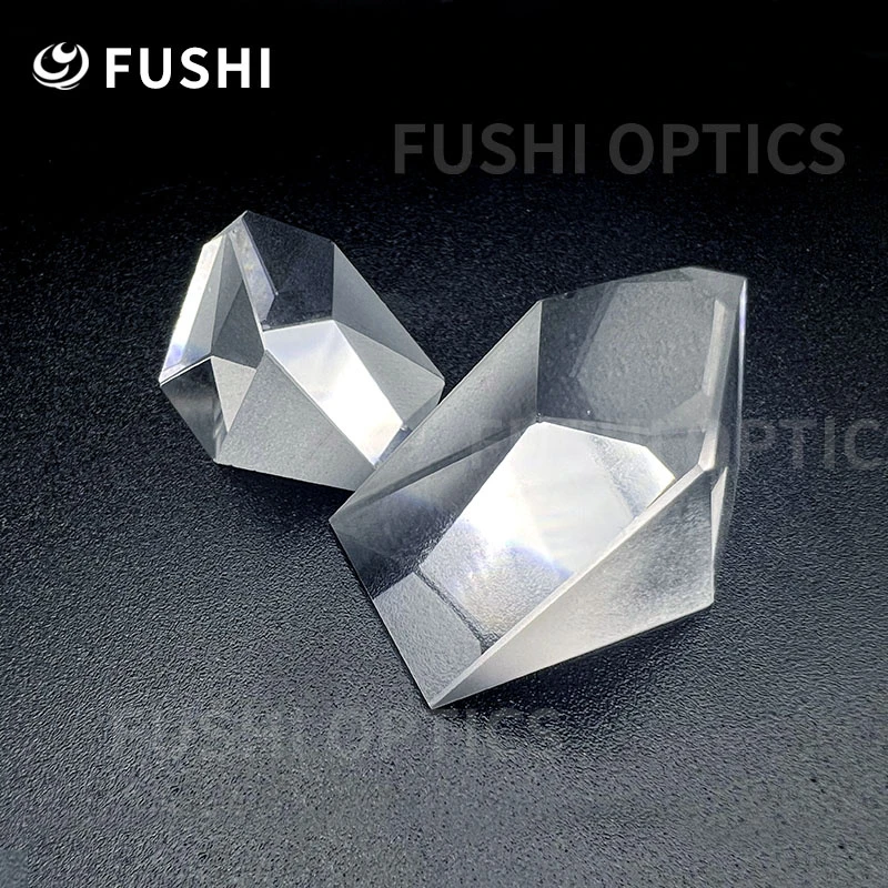 High Quality Coated Customized Small Szie Optical Glass Roof Prism