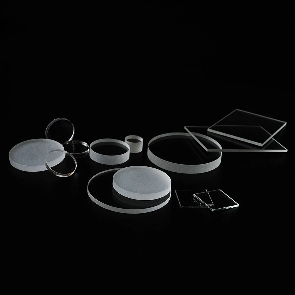 High Quality Quartz Sheet Glass Jgs1 Jgs2 Jgs3 Fused Silica Polished Quartz Glass Disc