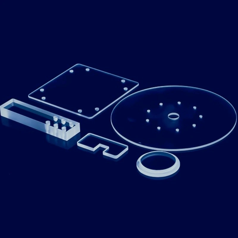 High Temperature Borosilicate Glass Sheet Round Sight Glass Discs