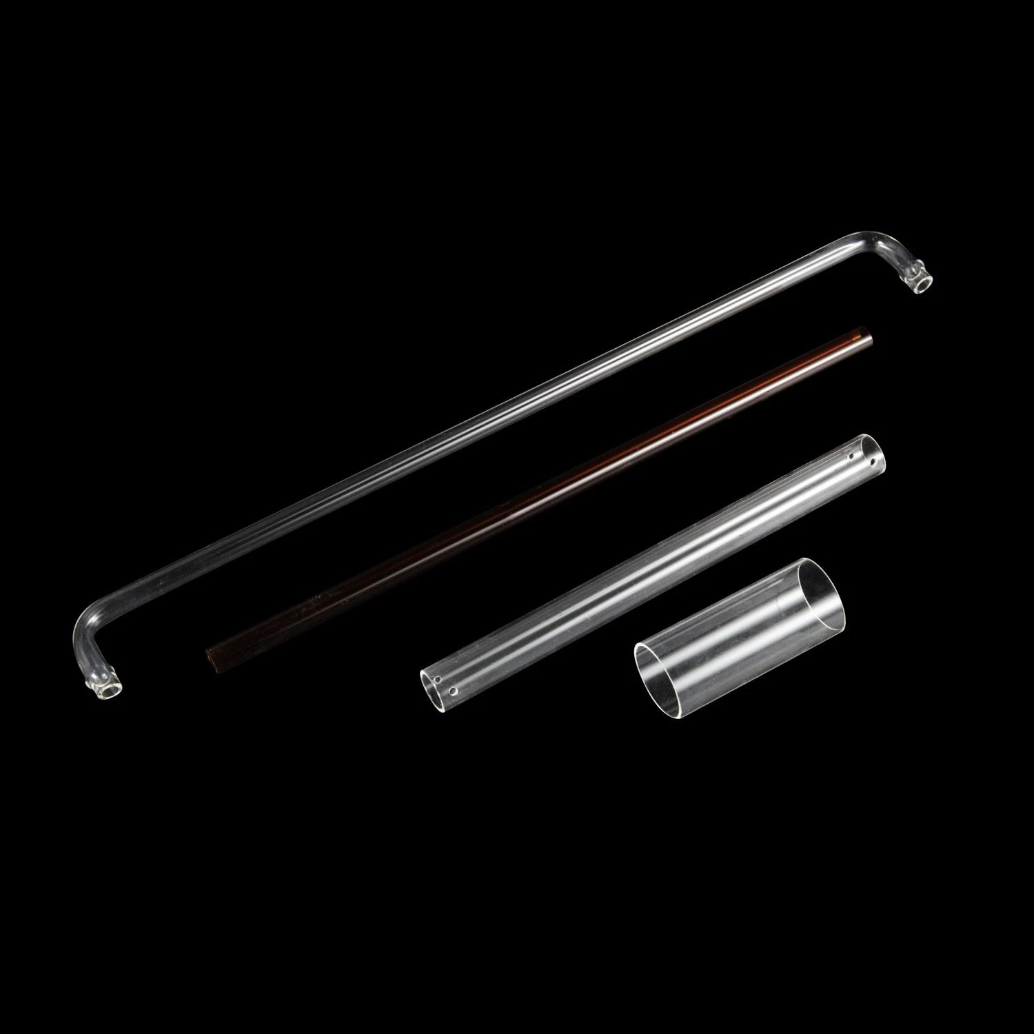 High Temperature Resistant High Quality Optical Quartz Glass Parts Heating Tube