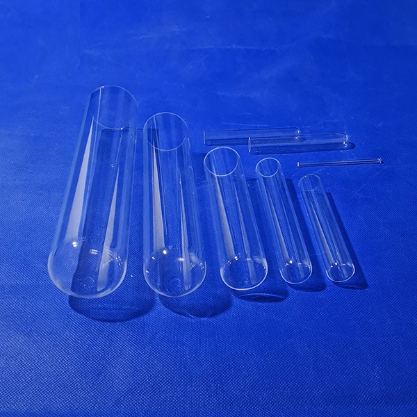High Temperature Resistant Quartz Tube Large Diameter Quartz Tube