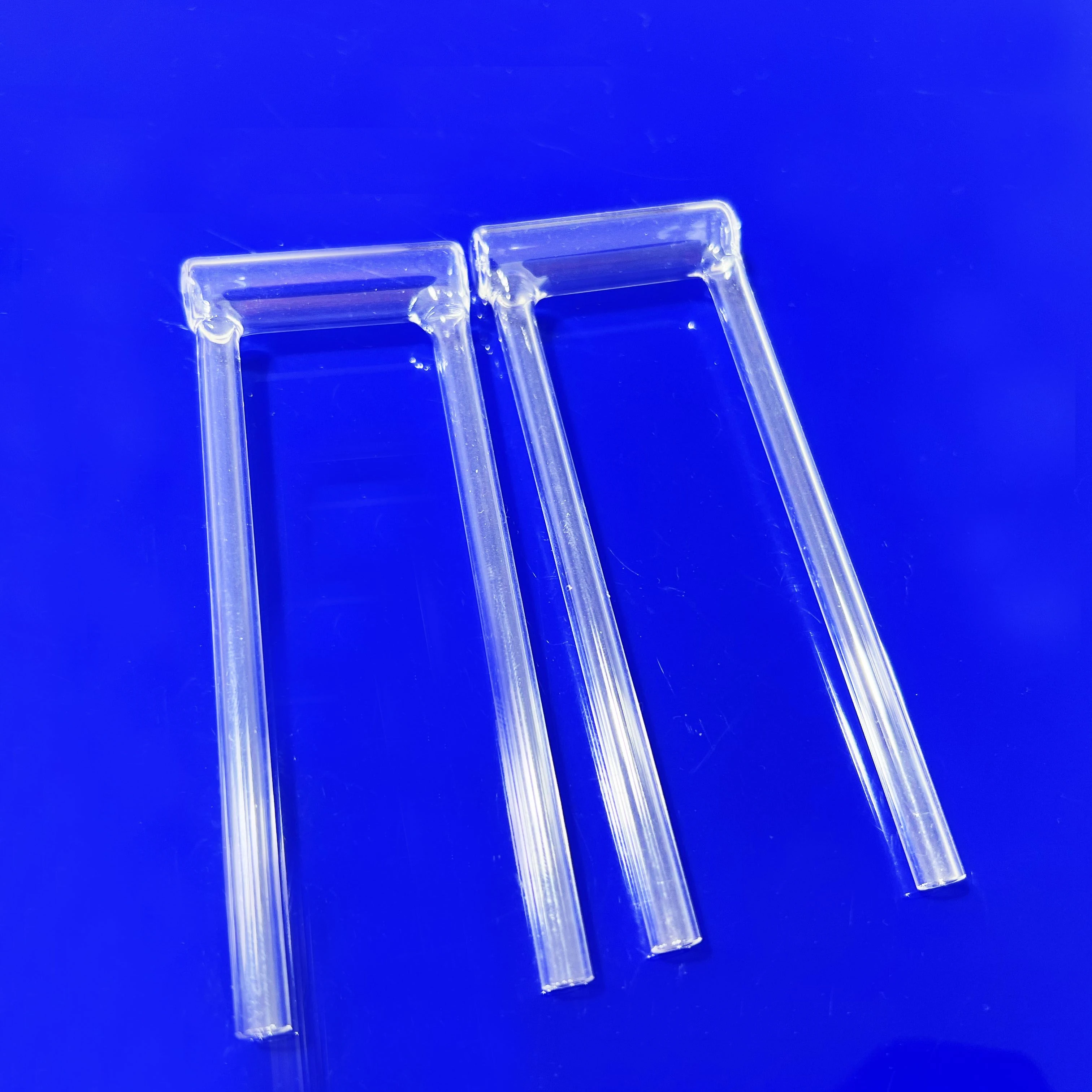 High Temperature and Corrosion Resistance U Shape Quartz Tube