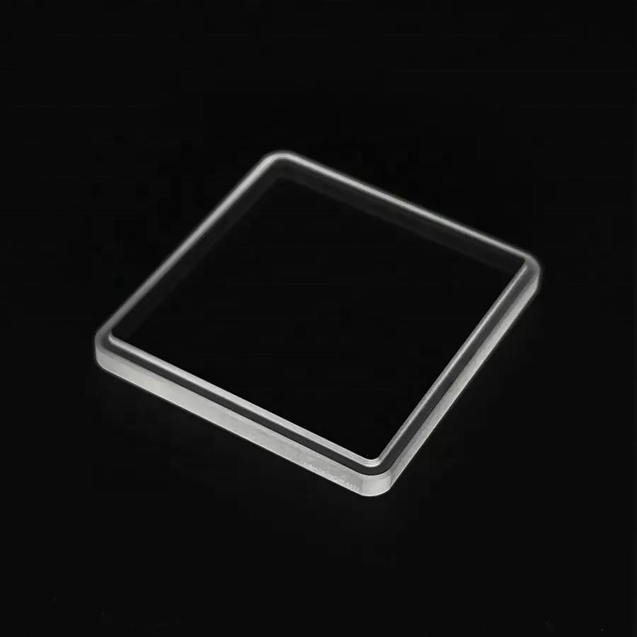 High Transmission Sapphire Crystal Optical Flat Window Anti-Reflection (AR) Coating Plano Surface for Optical Equipment
